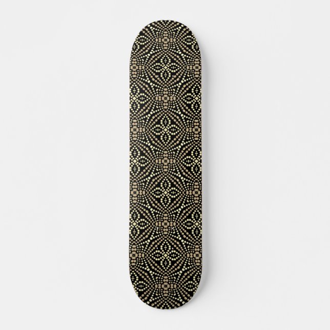 Cool moderne & Dot Art Skateboard tendance (Devant)
