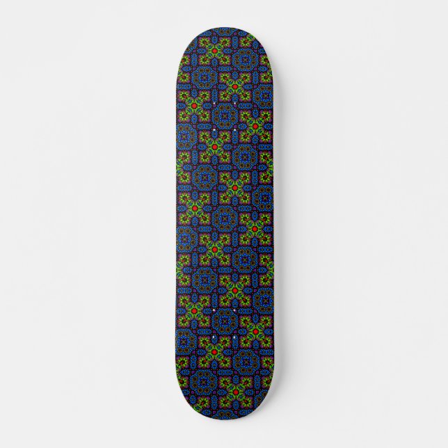 Cool moderne & Dot Art Skateboard tendance (Devant)