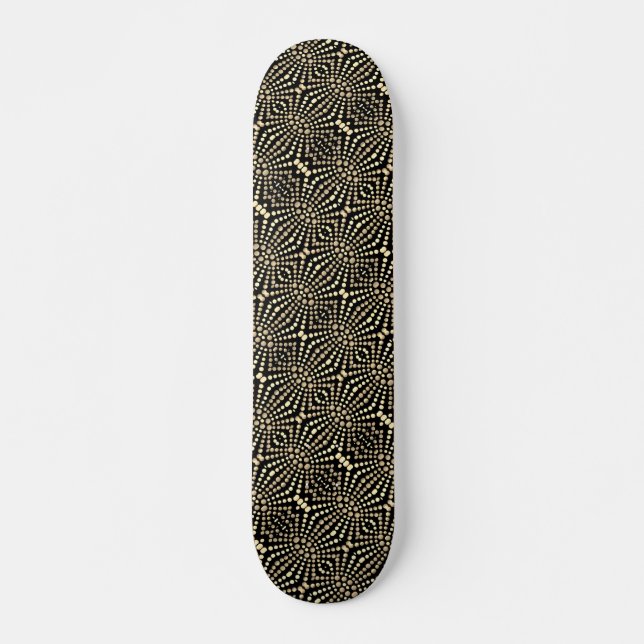 Cool moderne & Dot Art Skateboard tendance (Devant)