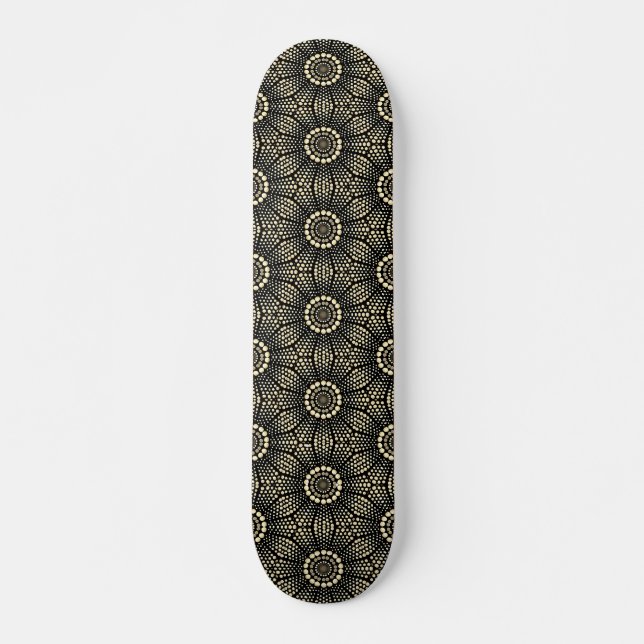 Cool moderne & Dot Art Skateboard tendance (Devant)