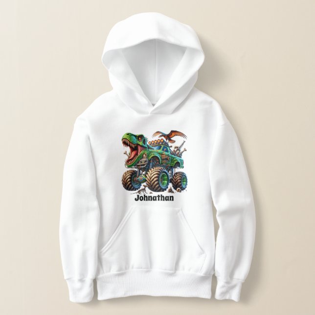 Cool Monster camion amoureux ajouter le nom (Poser)