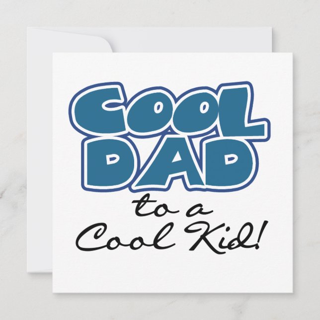 Cool papa à un Cool cadeaux pour enfants (Devant)