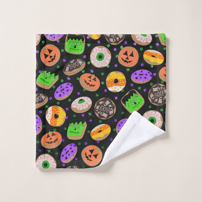 Cool Parties scintillant mignonne Confetti Donuts  (Gant de toilette)