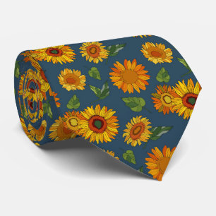 cool Pays tournesol motif cravate