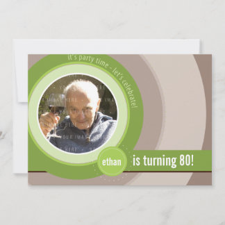 COOL PHOTO ANNIVERSAIRE INVITATIONS :: circulaire