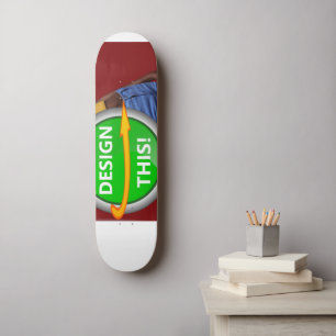 COOL ! Planche à skateboard - 8 1/2" - Personnalis