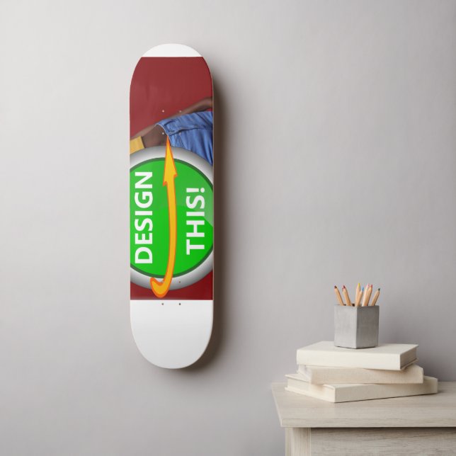COOL ! Planche à skateboard - 8 1/2" - Personnalis (Art mural)