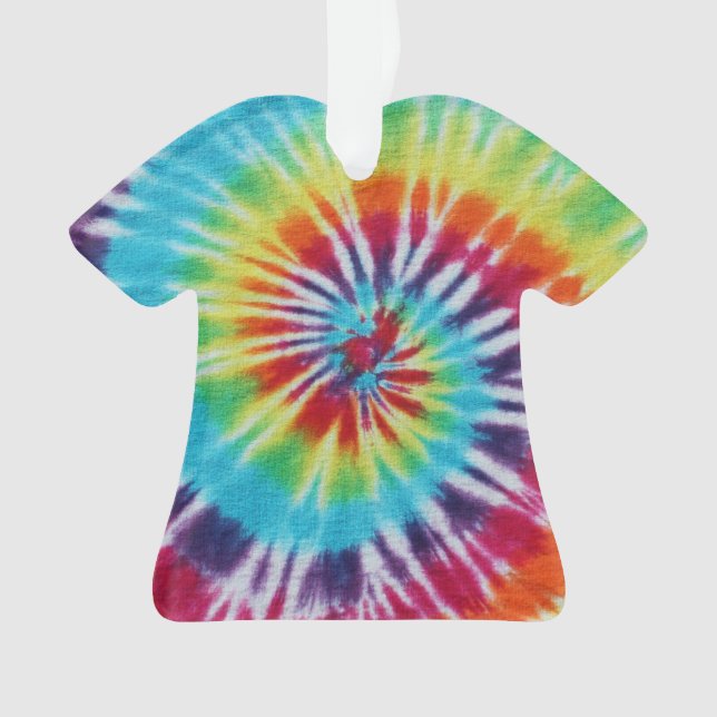Cool Rainbow Spiral Tie Dye Photo (devant)