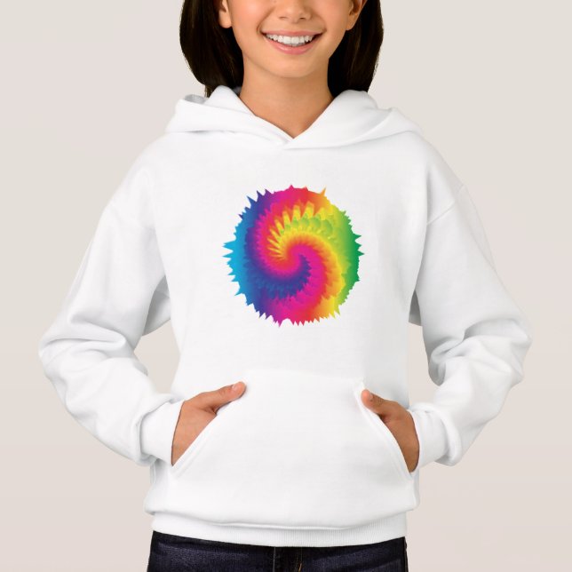 Cool Rainbow Tie Dye (Devant)