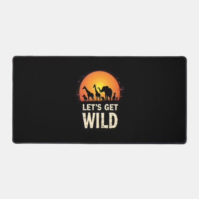 Cool Safari Design Homme Femmes Enfants Safari Ani (Recto)