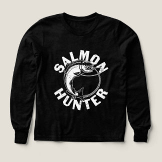 Cool Saumon Hunter garçons pêche mot art