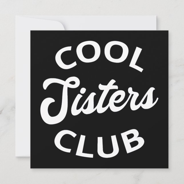 Cool Sisters Club I (Devant)