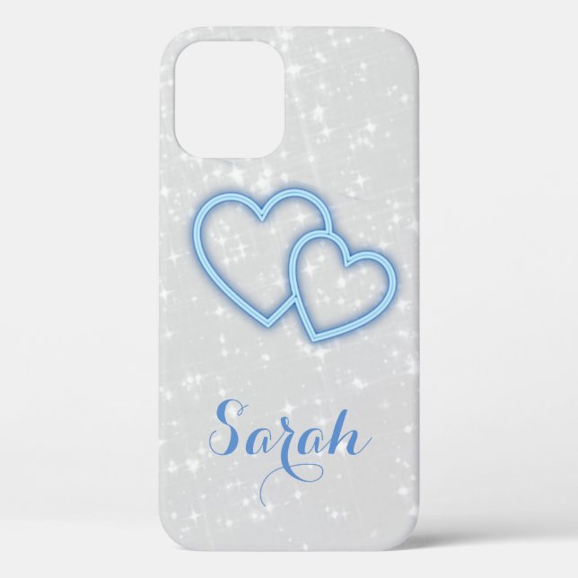 Cool tendance Blue Heart Coque-Mate coque iphone (Verso)