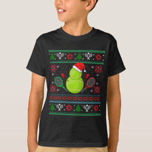 Cool Tennis Santa Hat Vilain Sweat de Noël