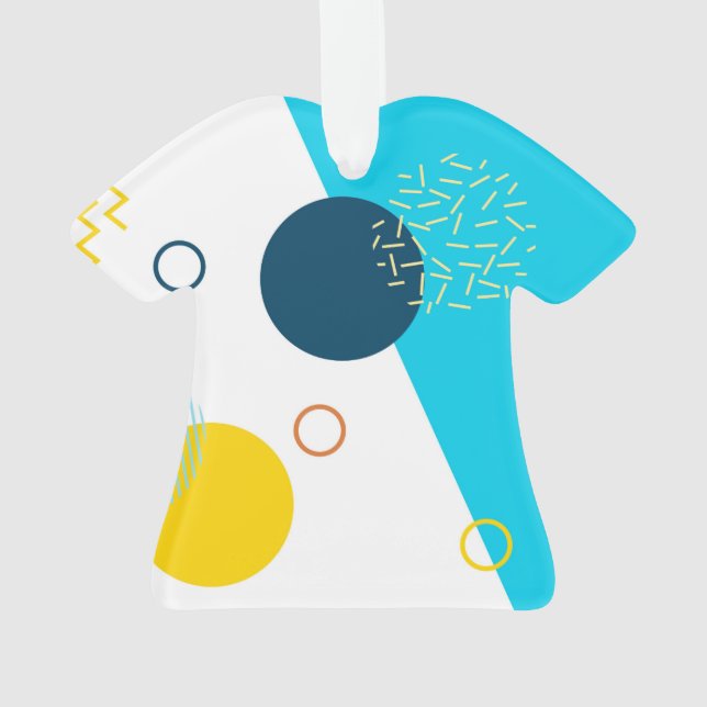Cool, unique, tendance, urbain, Memphis illustrati (dos)
