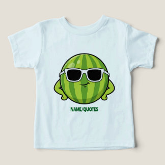 Cool Watermelon Sunglasses Cartoon Graphic