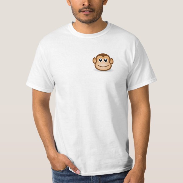 Cool XL Monkey Tee T-Shirt Conception en ligne Idé (Devant)