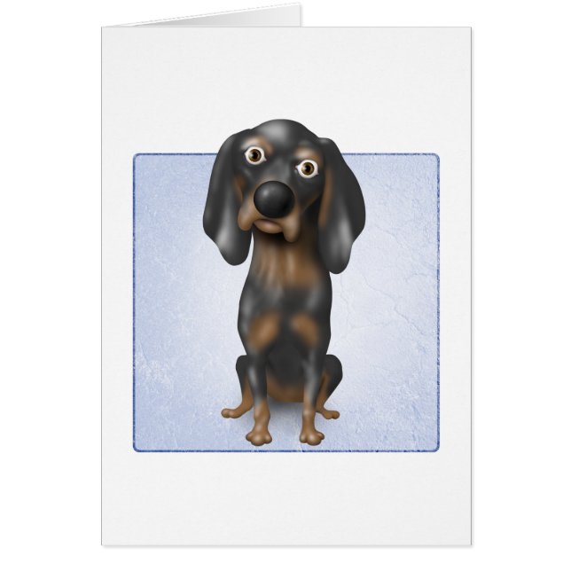 Coonhound (noir et Tan) (Devant)