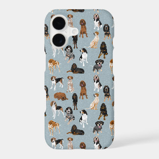 Coonhounds sur Bleu