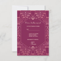 Cooper Rose Great Gatsby 1920 mariage RSVP