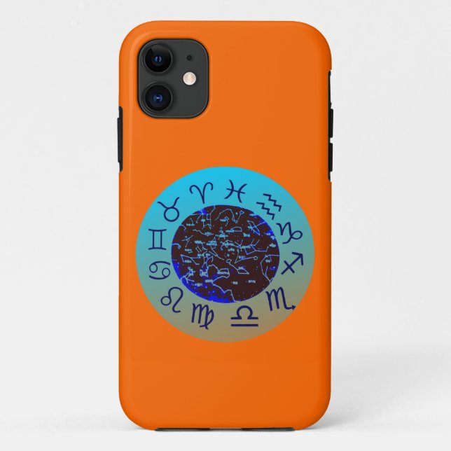 ★☆ Coordonnée de signe astrologique Coque iPhone 5 (Dos)