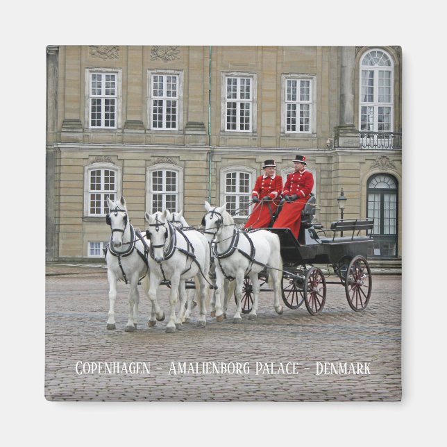 Copenhague/Amalienborg Palace Magnet ! (Devant)