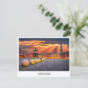 Copenhague, Danemark carte postale voyage