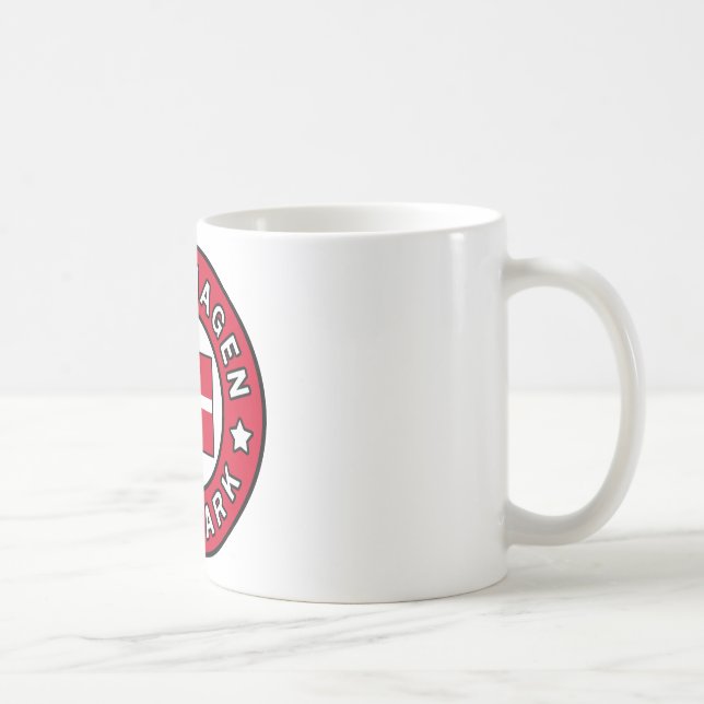 Copenhague Danemark Mug (Droite)