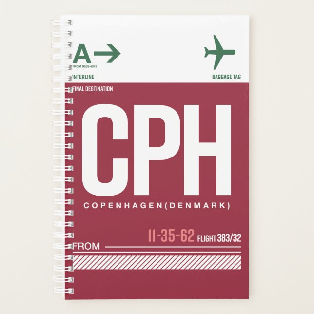 Copenhague - Planificateur de voyage 2026 (Devant)