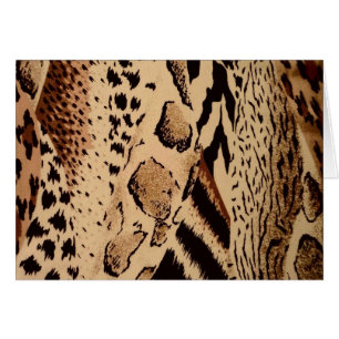 Copie animale de tissu de safari