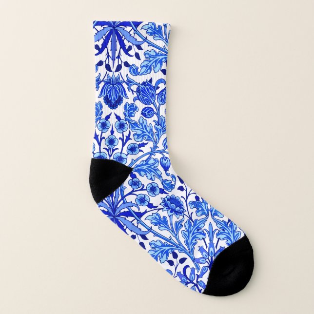 Copie de jacinthe de William Morris, bleu de (Gauche intérieur)