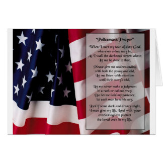 copie de noir de prière de police