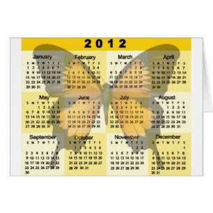 Copie de papillon de 2012 calendriers
