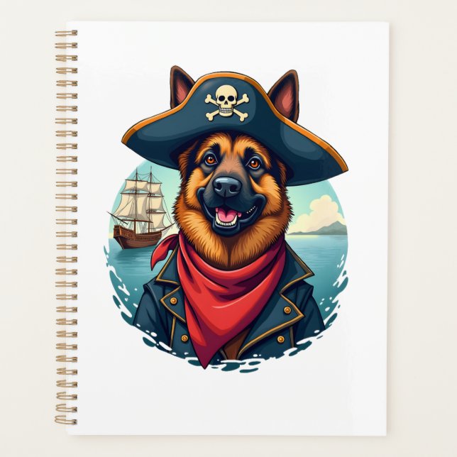 Copie de pirate de chien berger allemand (Devant)