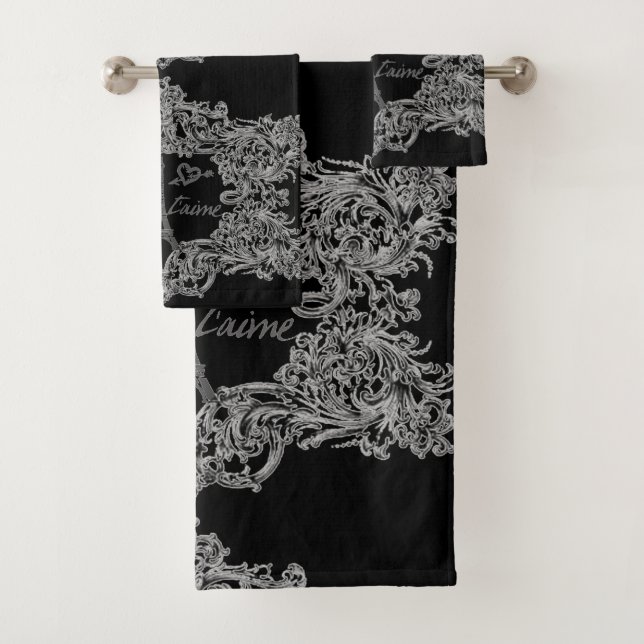 Copie de rouleau de Tour Eiffel de Paris Je T'aime (En situation)