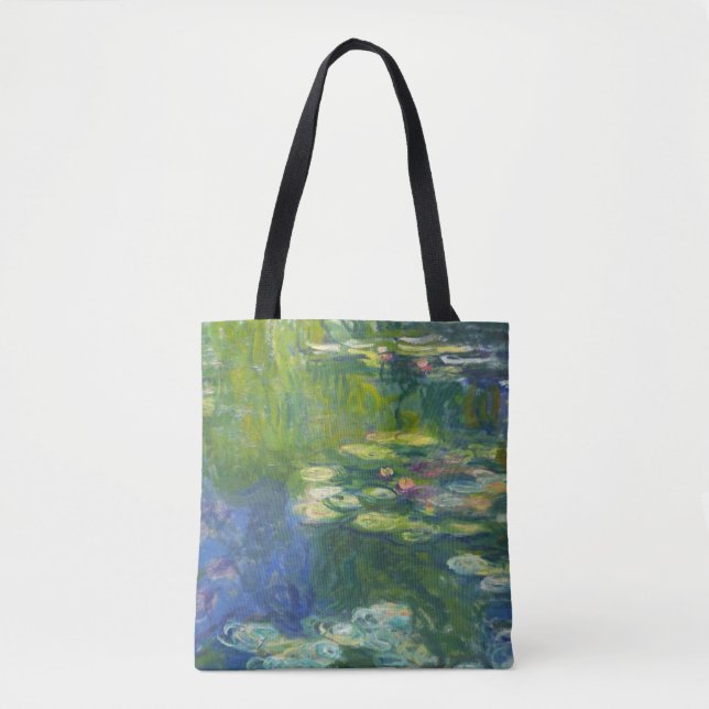 Copie de sac fourre-tout à nénuphars de Monet (Devant)