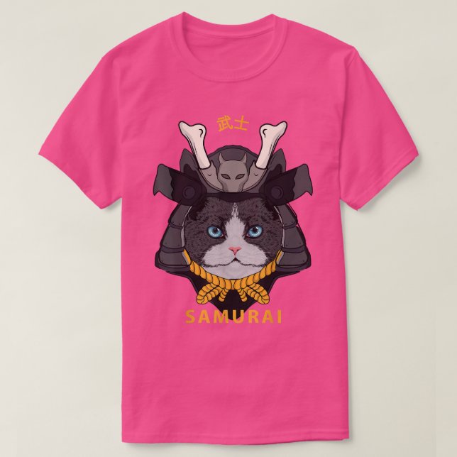 Copie de t-shirt japonais Samurai (Design devant)