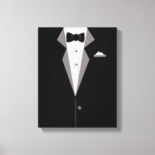 Copie de toile d'art de costume de smoking
