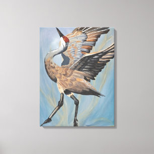 Copie de toile de grue de Sandhill