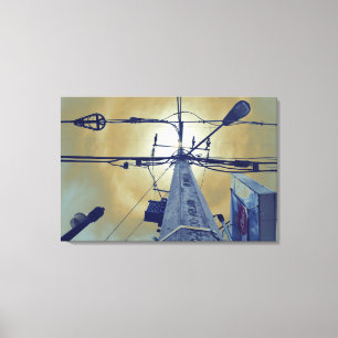 Copie de toile "de halo de rue"