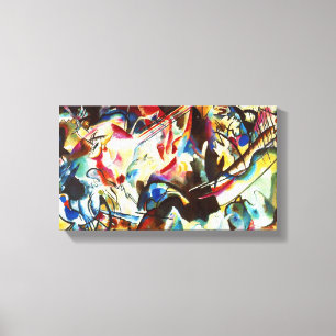 Copie de toile de la composition VI en Kandinsky