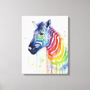 Copie de toile de peinture d'art d'arc-en-ciel