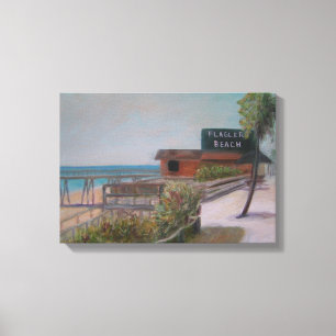 Copie de toile de PLAGE de FLAGLER