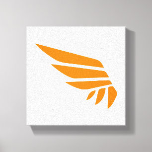 Copie de toile d'icône d'ENVERGURE (orange)