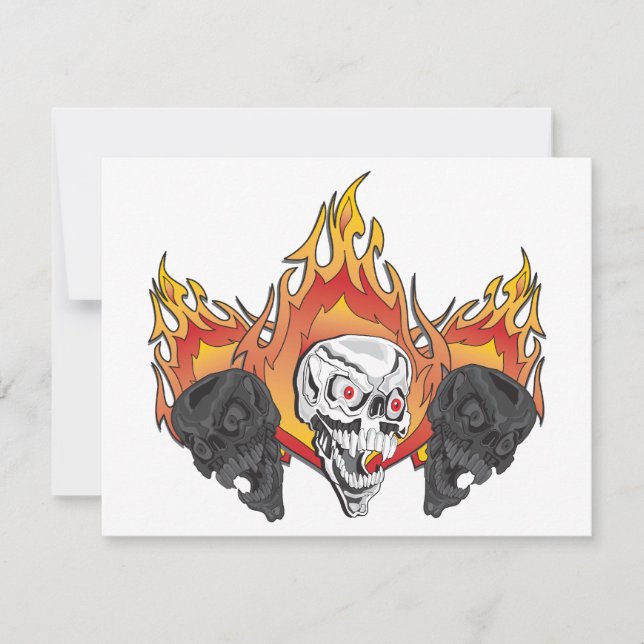 Copie des crânes flambants (Devant)