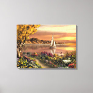 Copie "en avant" de toile d'Alan Giana