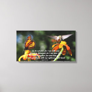 Copie enveloppée de toile de fleurs de papillon d