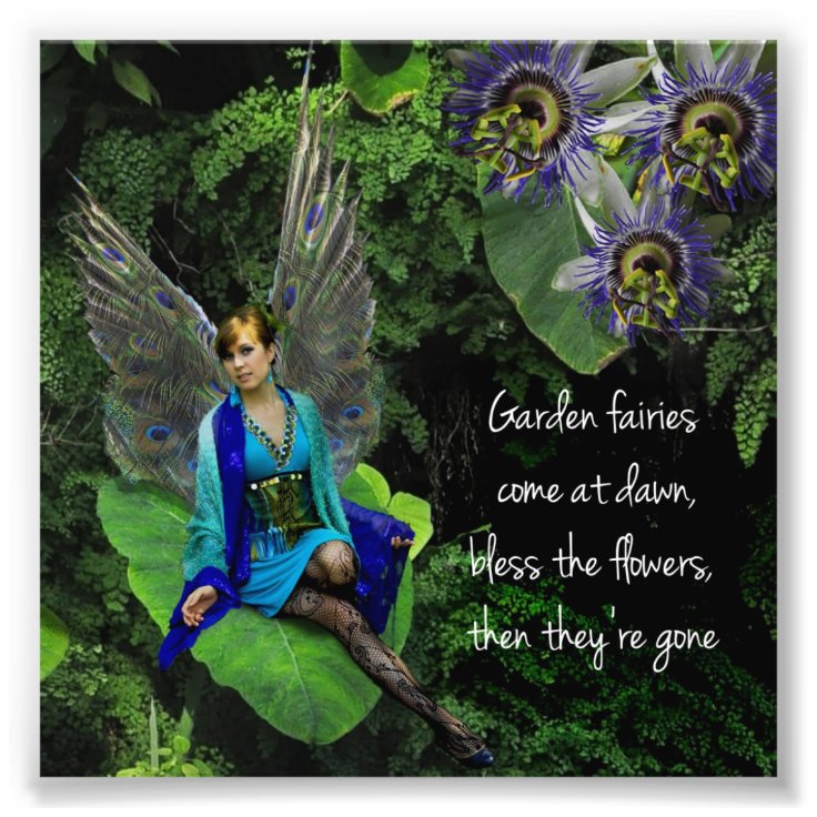 Copie Feerique De Photo De Citation De Jardin Zazzle Fr Copie Feerique De Photo De Citation De Jardin Zazzle Fr