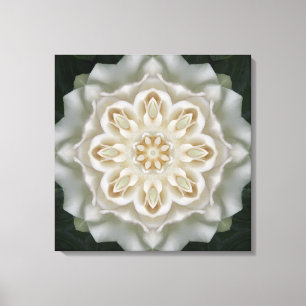 Copie intérieure de toile de mandala de lueur de
