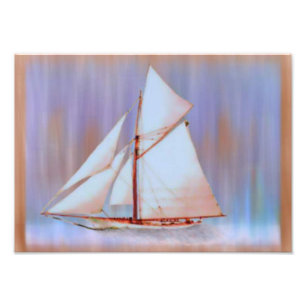 Copie sombre de photo de voiles
